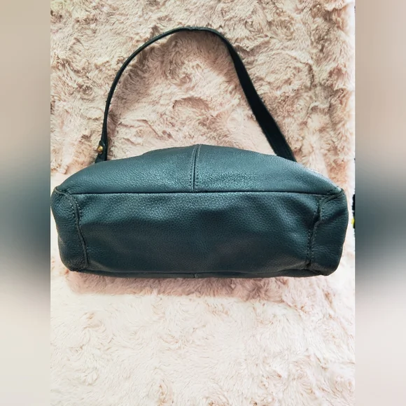 The Sak, Chic, Teal Leather Shoulder Bag - Picture 5 of 9